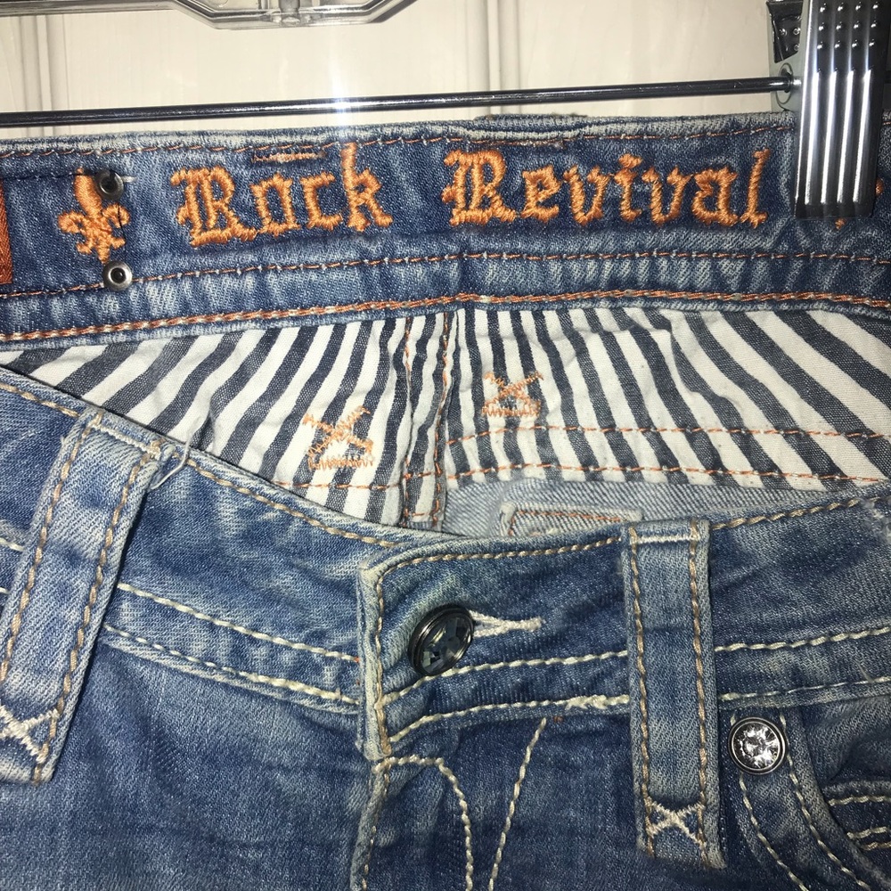 Rock Revival Elaine Boot Jeans Size 29 - Picture 3 of 6